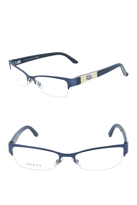 semirimless gucci frame|Gucci® Eyeglasses .